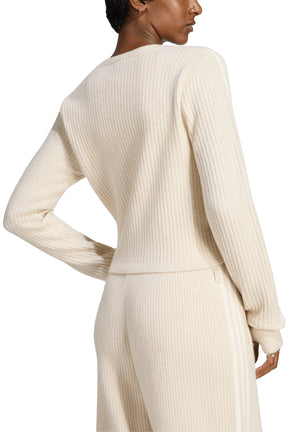 WRAP AROUND CARDIGAN / CLEAR BRW