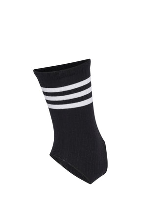 CREW SOCKS WITH HEEL CUT-OUT 1PP / BLK
