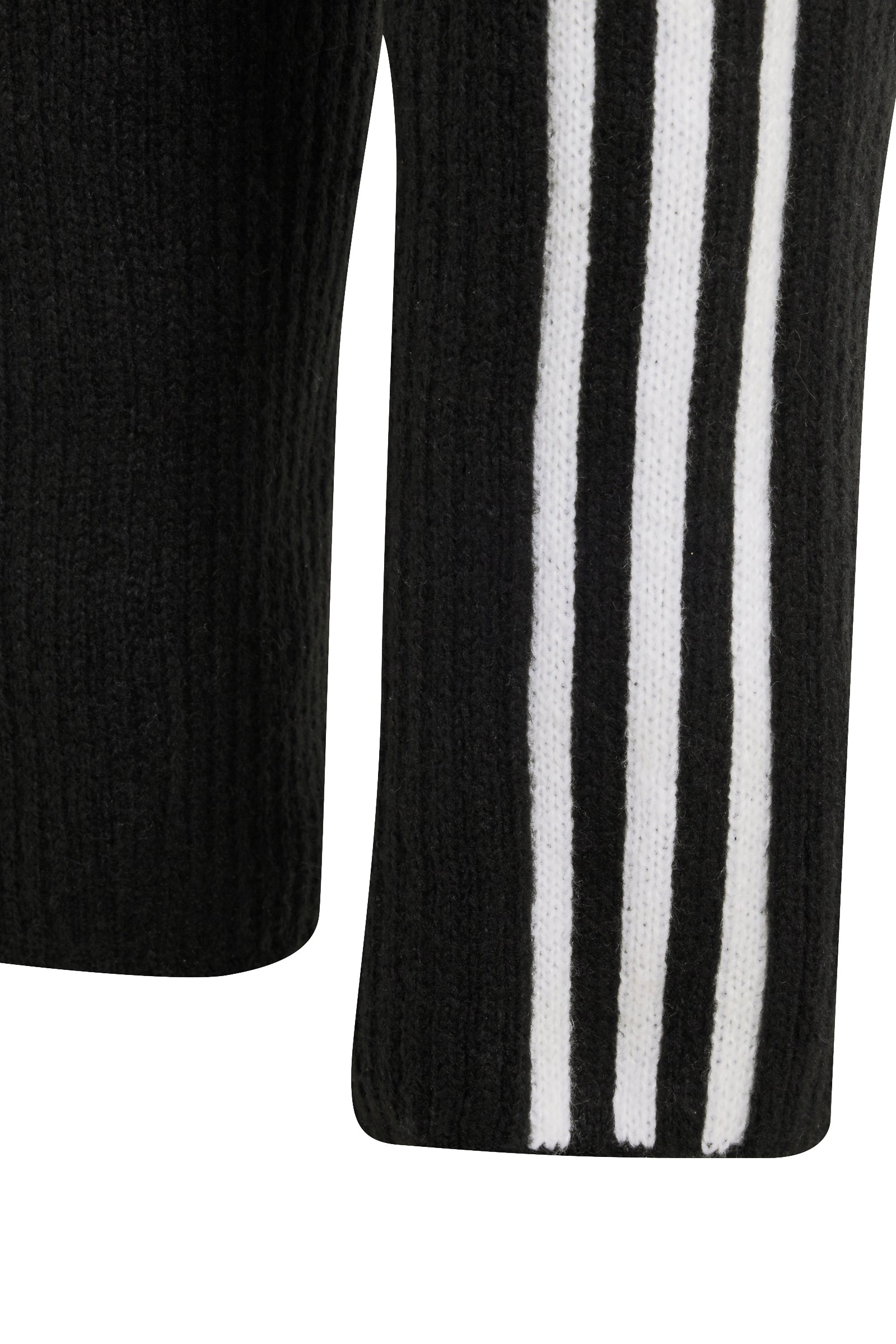 KNEE LEG WARMERS / BLK/WHT
