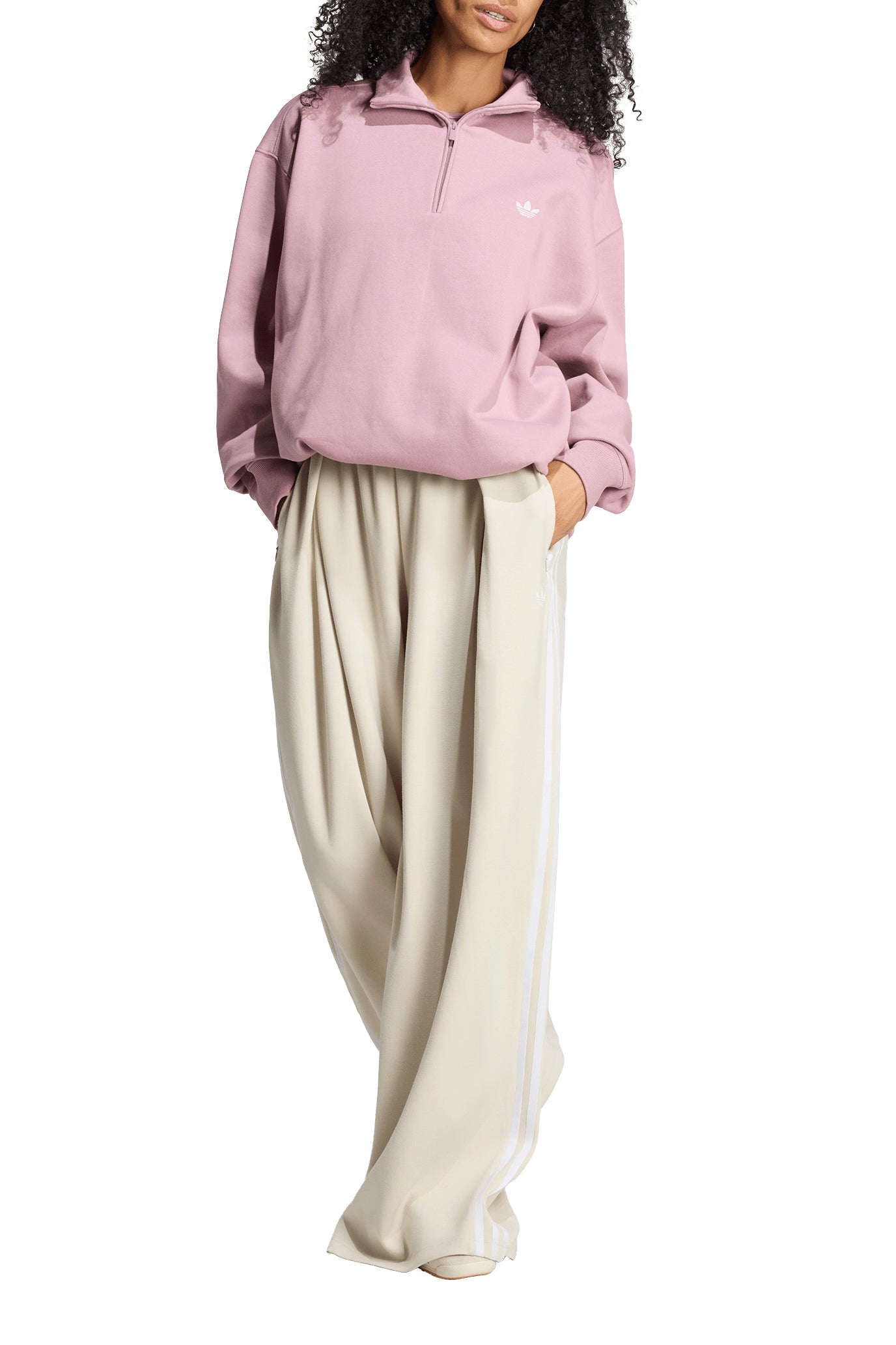 PLEATED TP / CLEAR BRW