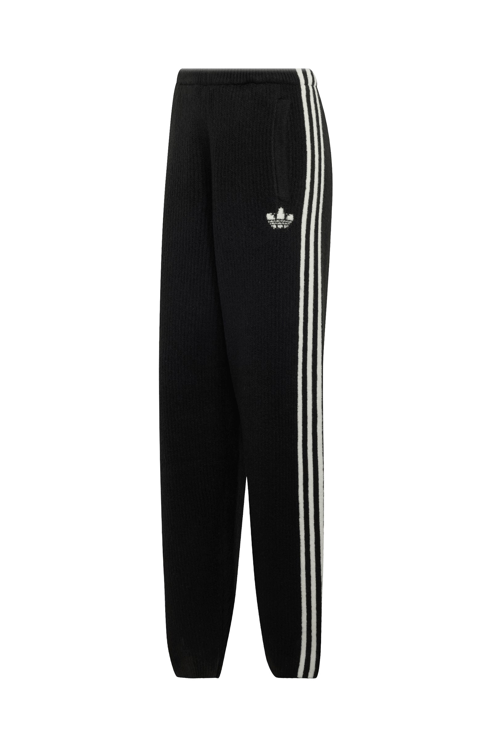 KNITTED SWEAT PANTS / BLK