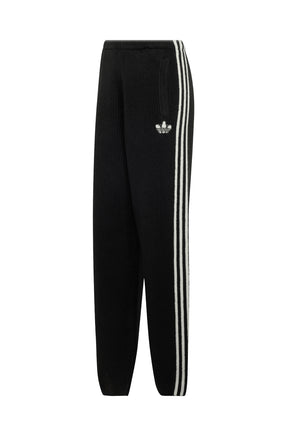 KNITTED SWEAT PANTS / BLK