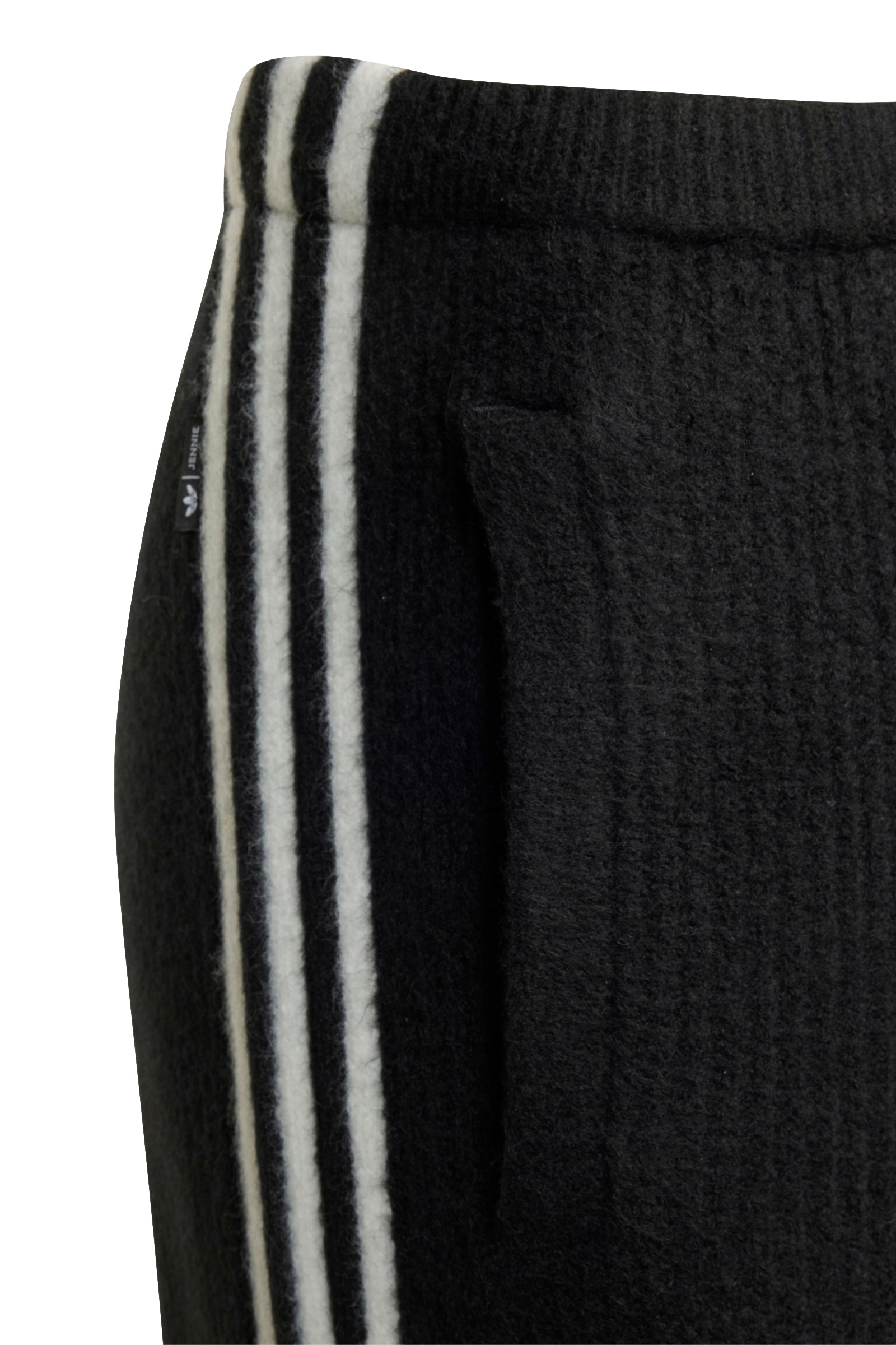 KNITTED SWEAT PANTS / BLK