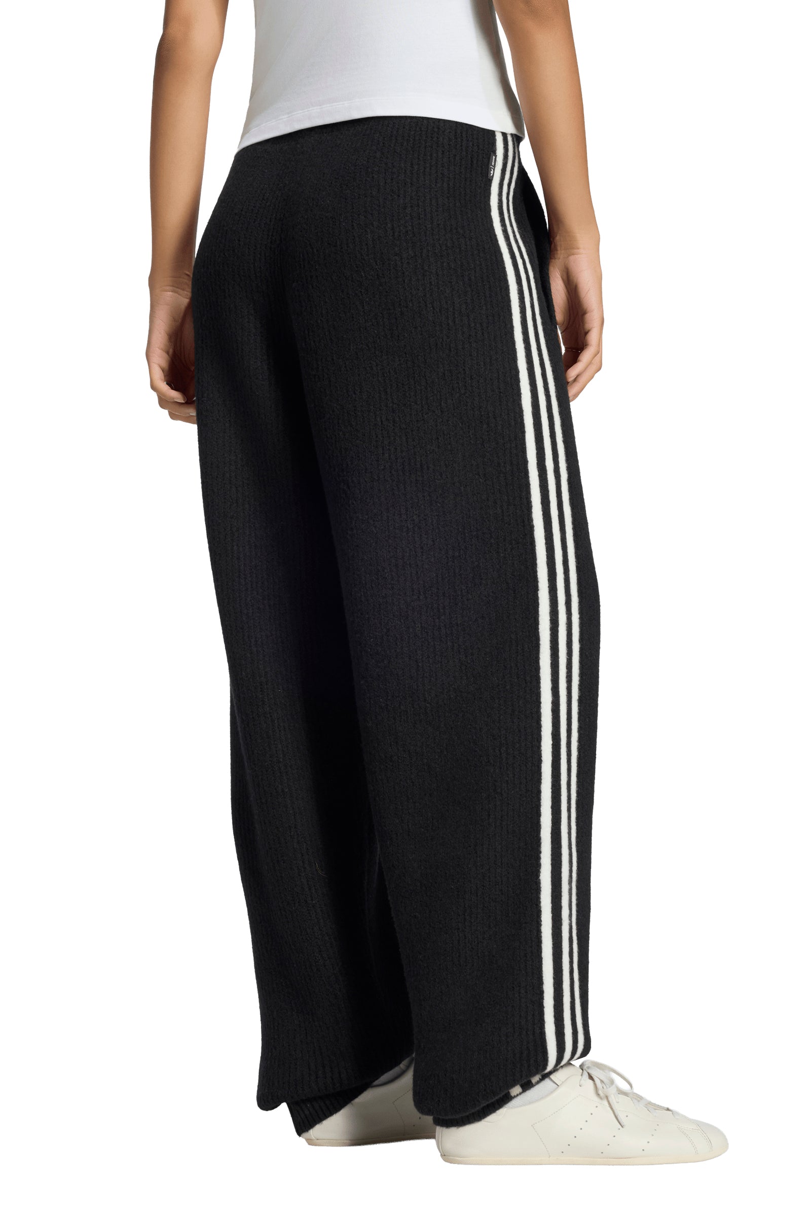 KNITTED SWEAT PANTS / BLK