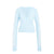 WRAP AROUND CARDIGAN / WONDER BLU