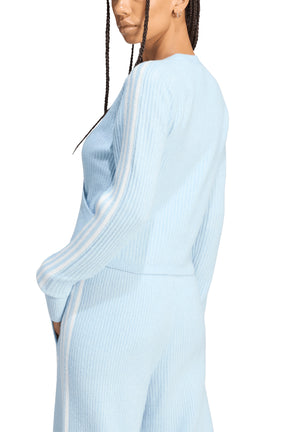 WRAP AROUND CARDIGAN / WONDER BLU