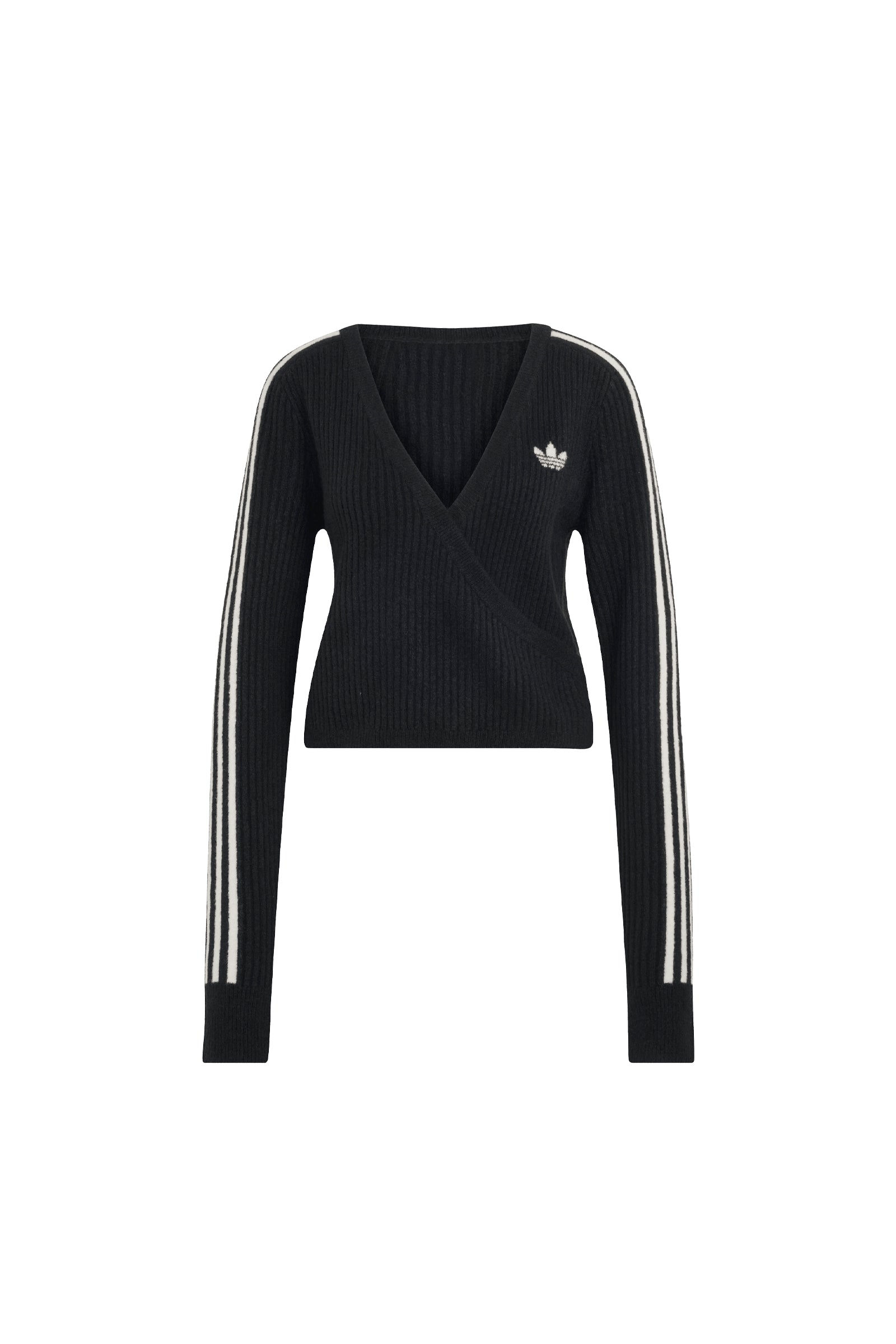 WRAP AROUND CARDIGAN / BLK