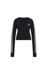 WRAP AROUND CARDIGAN / BLK