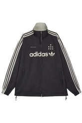 REVERSIBLE TRACK TOP / BLK&OFF WHT