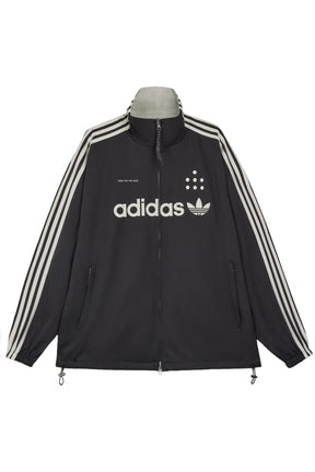 REVERSIBLE TRACK TOP / BLK&OFF WHT