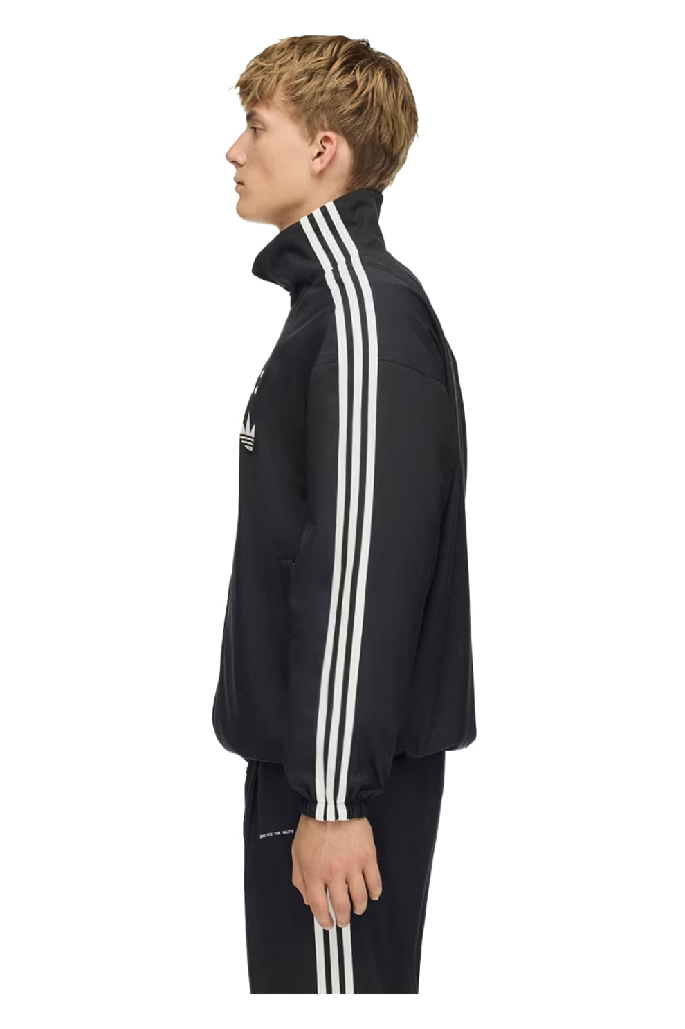 REVERSIBLE TRACK TOP / BLK&OFF WHT