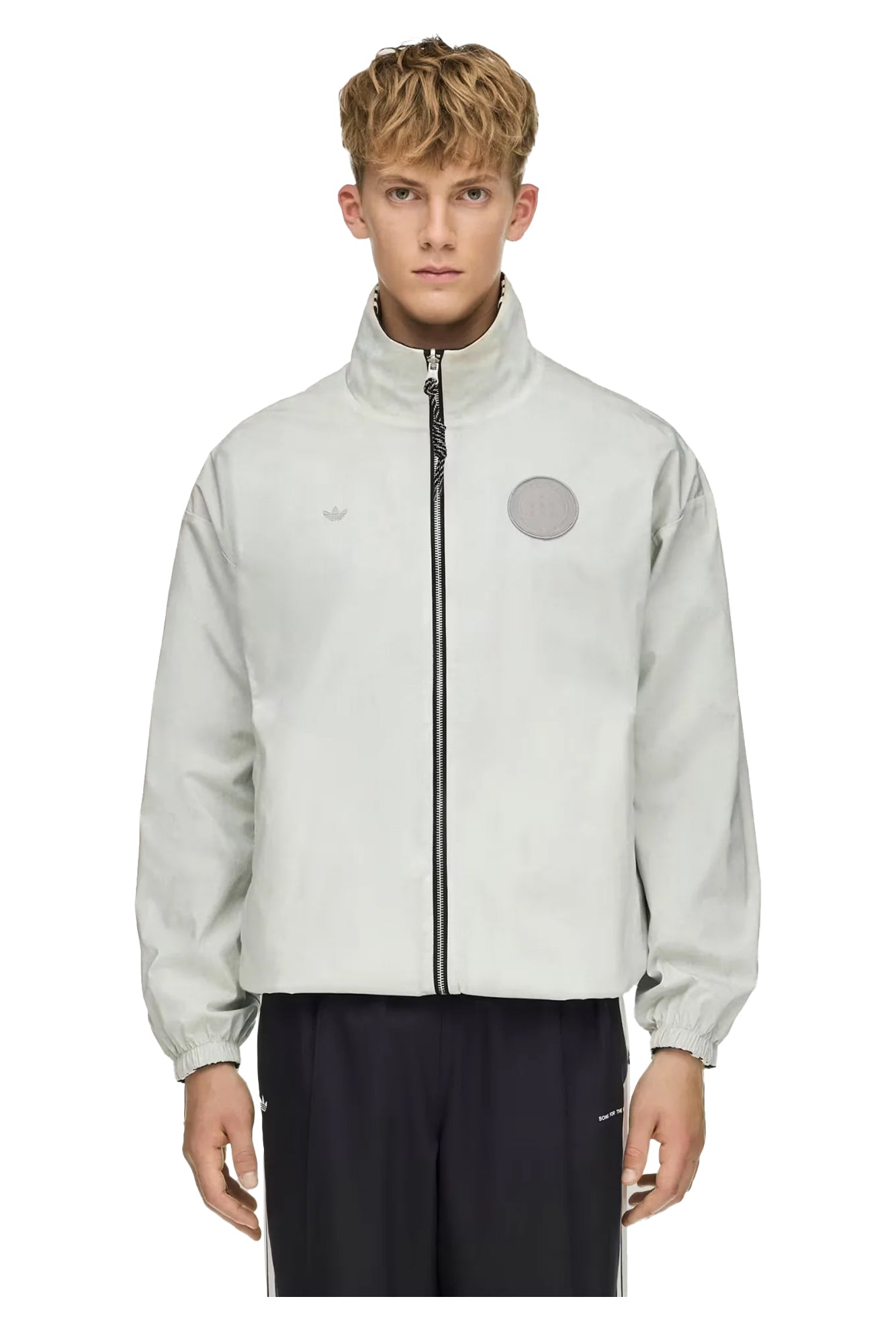 REVERSIBLE TRACK TOP / BLK&OFF WHT
