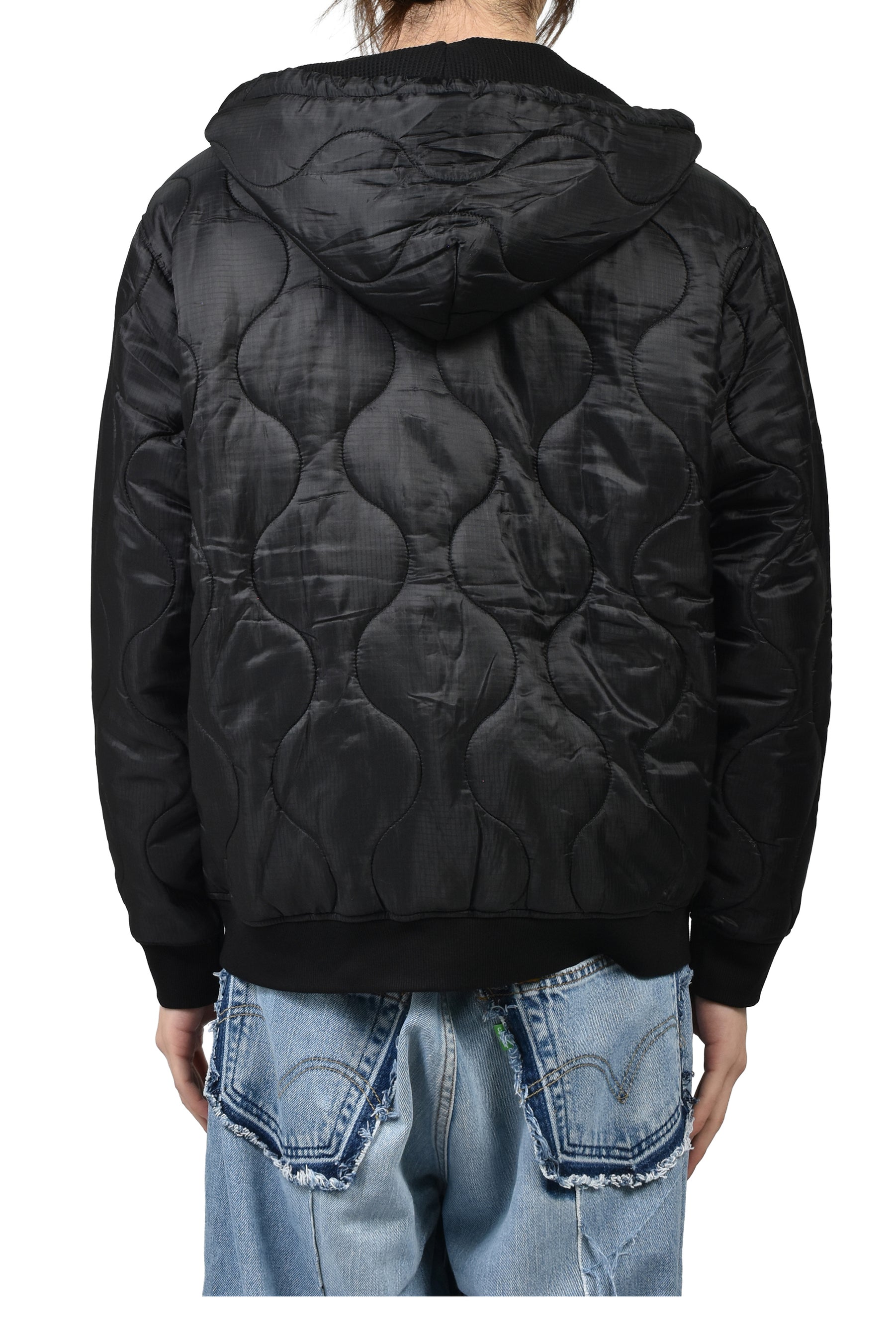 NVCLEAR ニュークリア FW25 LINER ZIP HOODIE / BLK - NUBIAN ヌビアン