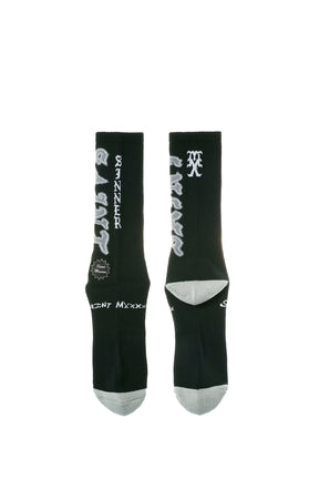 SOCKS/SAINT / BLK/GRY