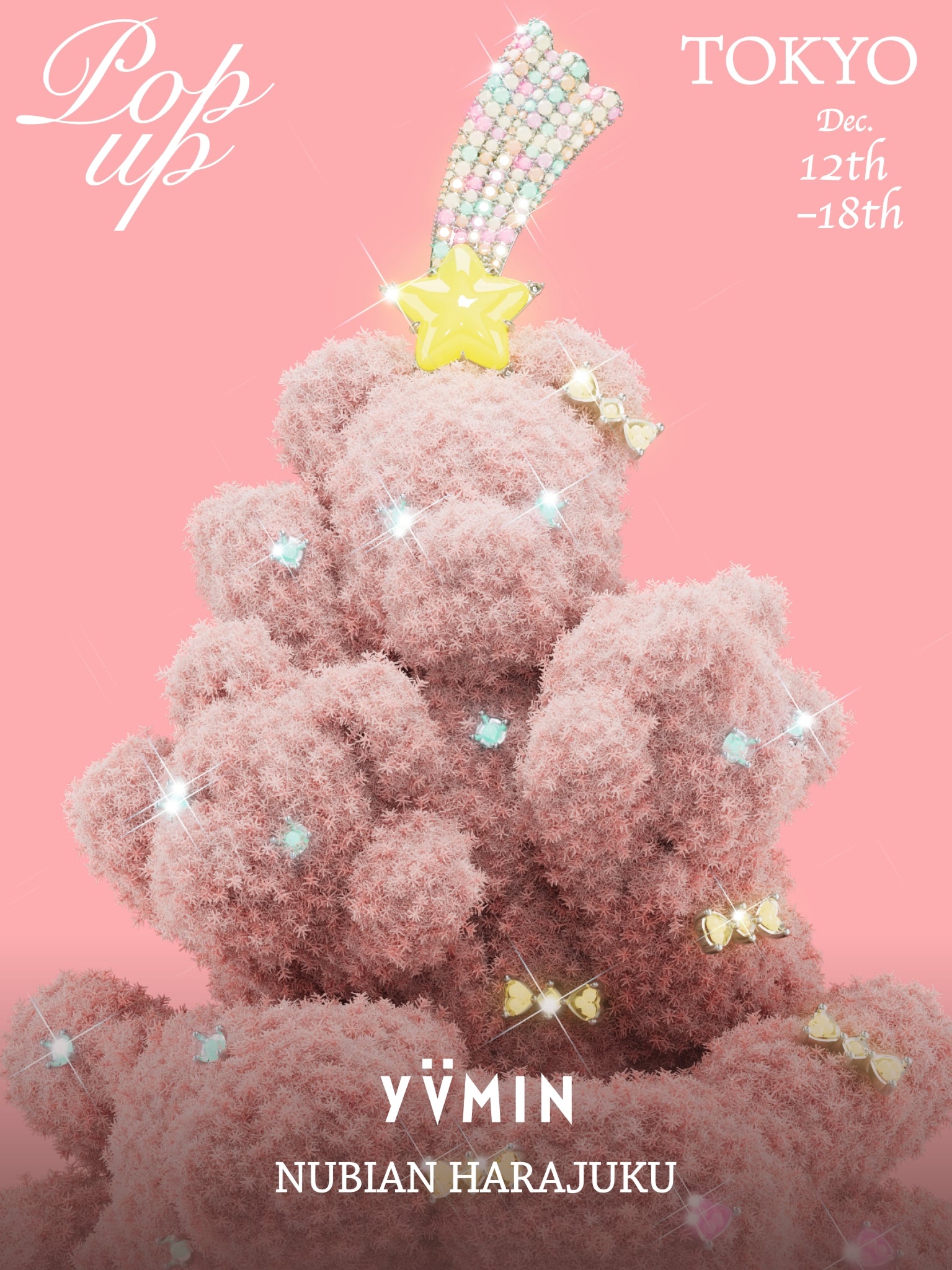 12月10日(水)開催 YVMIN POPUP