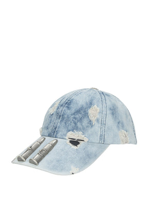 THUG CLUB サグクラブ FW23 TC LIFE CAP / BLU -NUBIAN