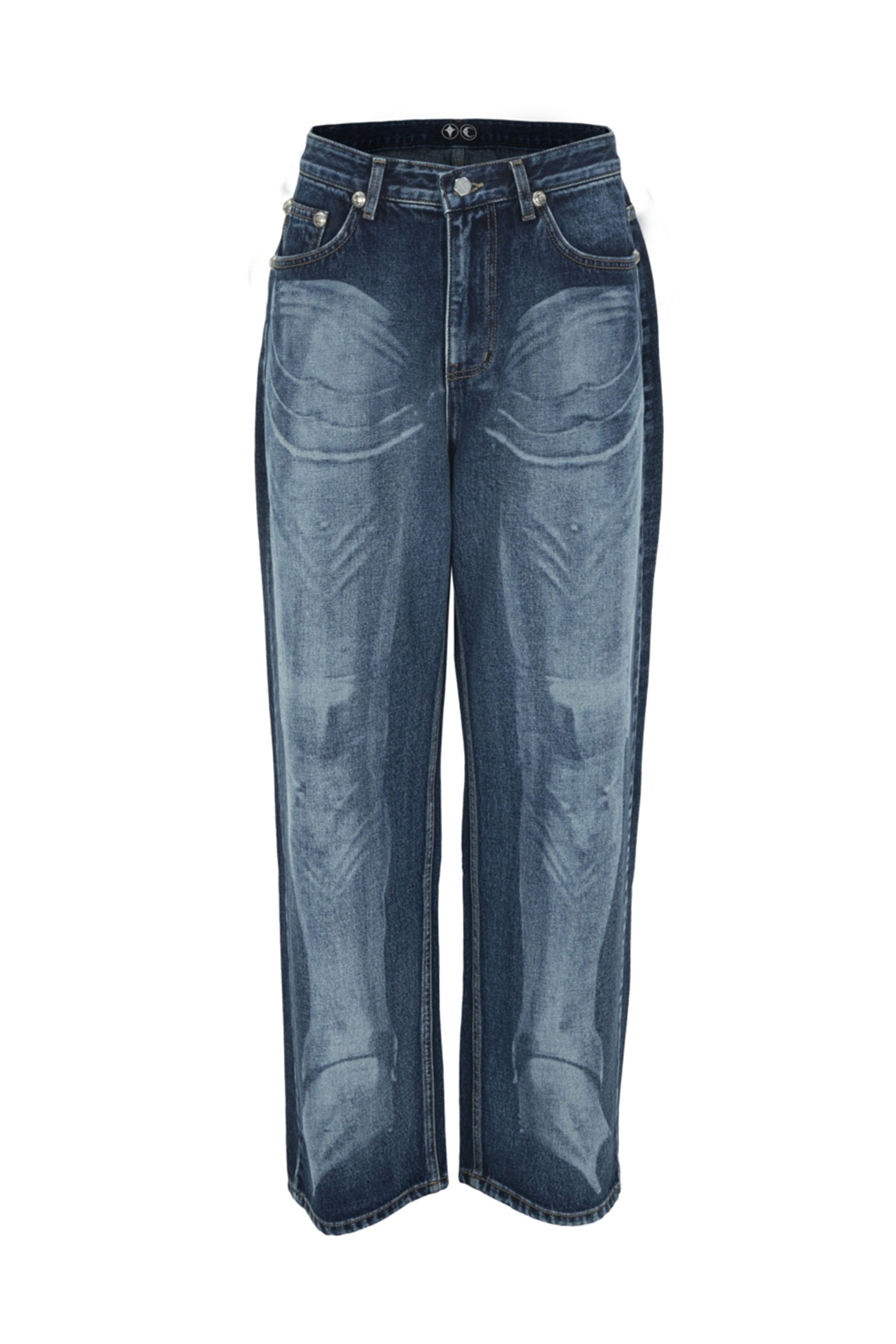 THUG CLUB FW23 WARRIOR DENIM PANT / BLU -NUBIAN