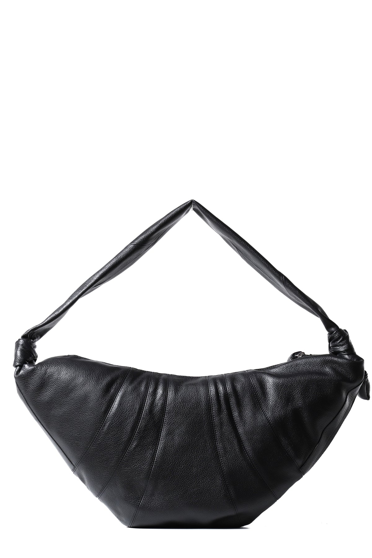 LARGE CROISSANT BAG / BLK