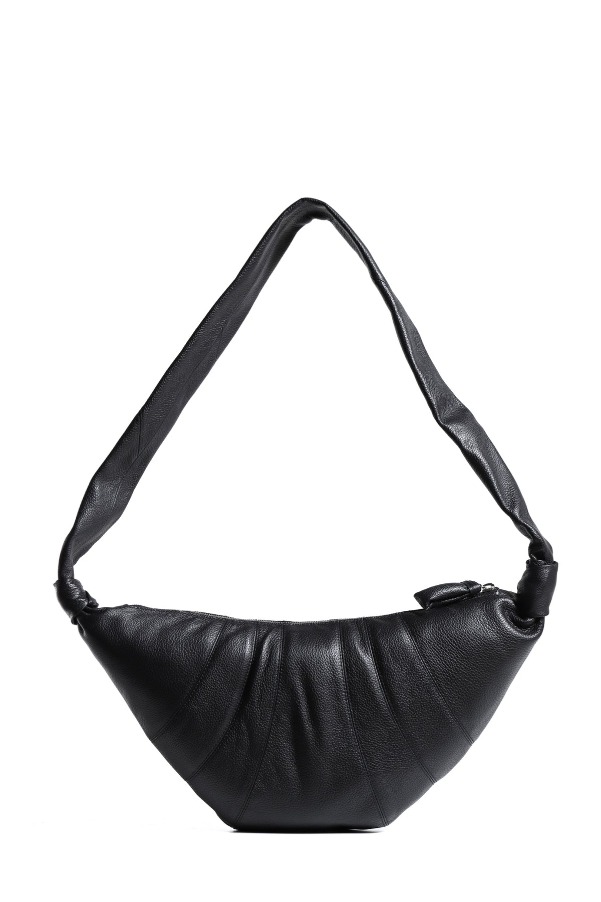 MEDIUM CROISSANT BAG / BLK