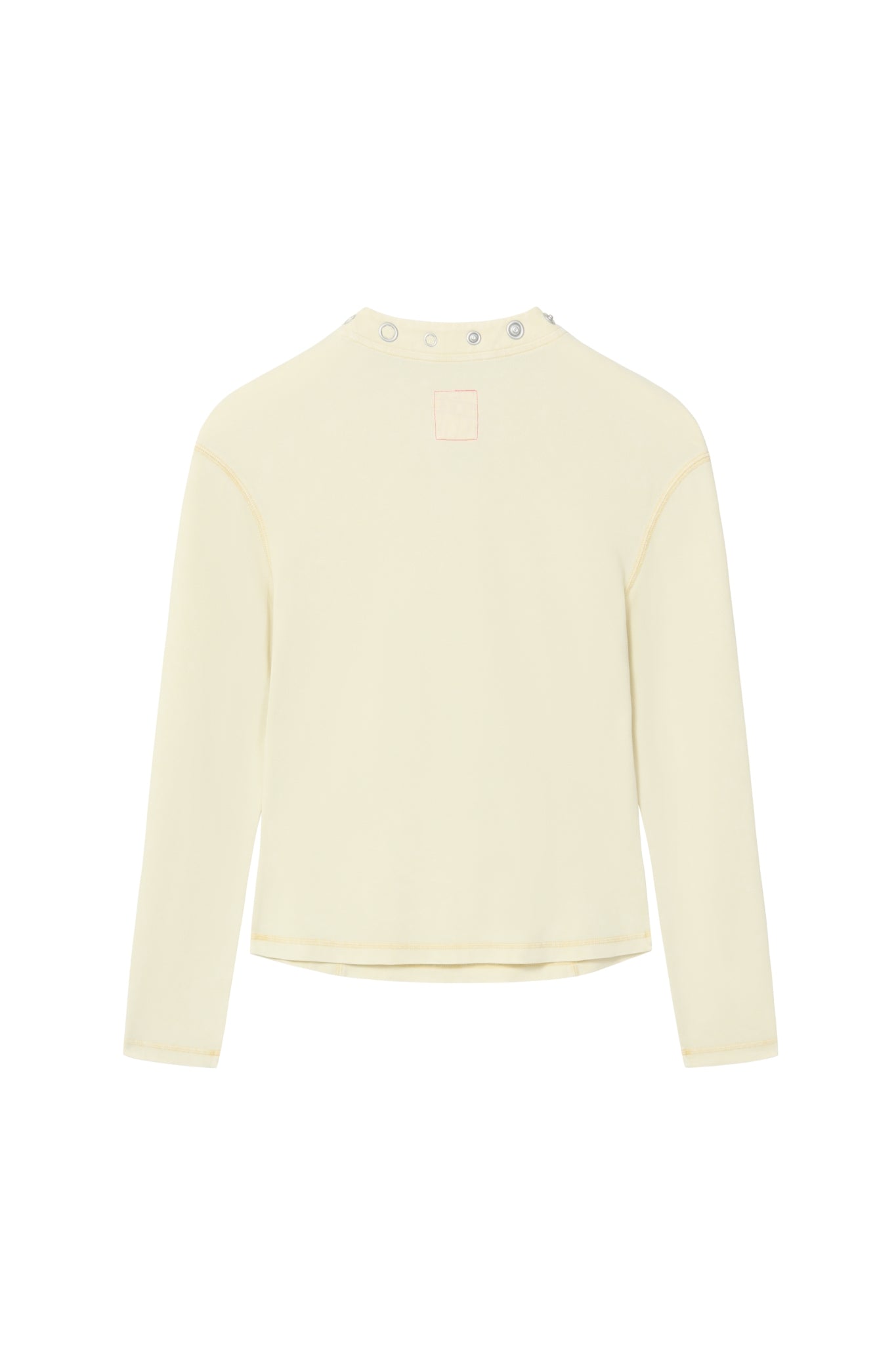 LOGO PATCHWORK T-SHIRT / LIGHT GRN