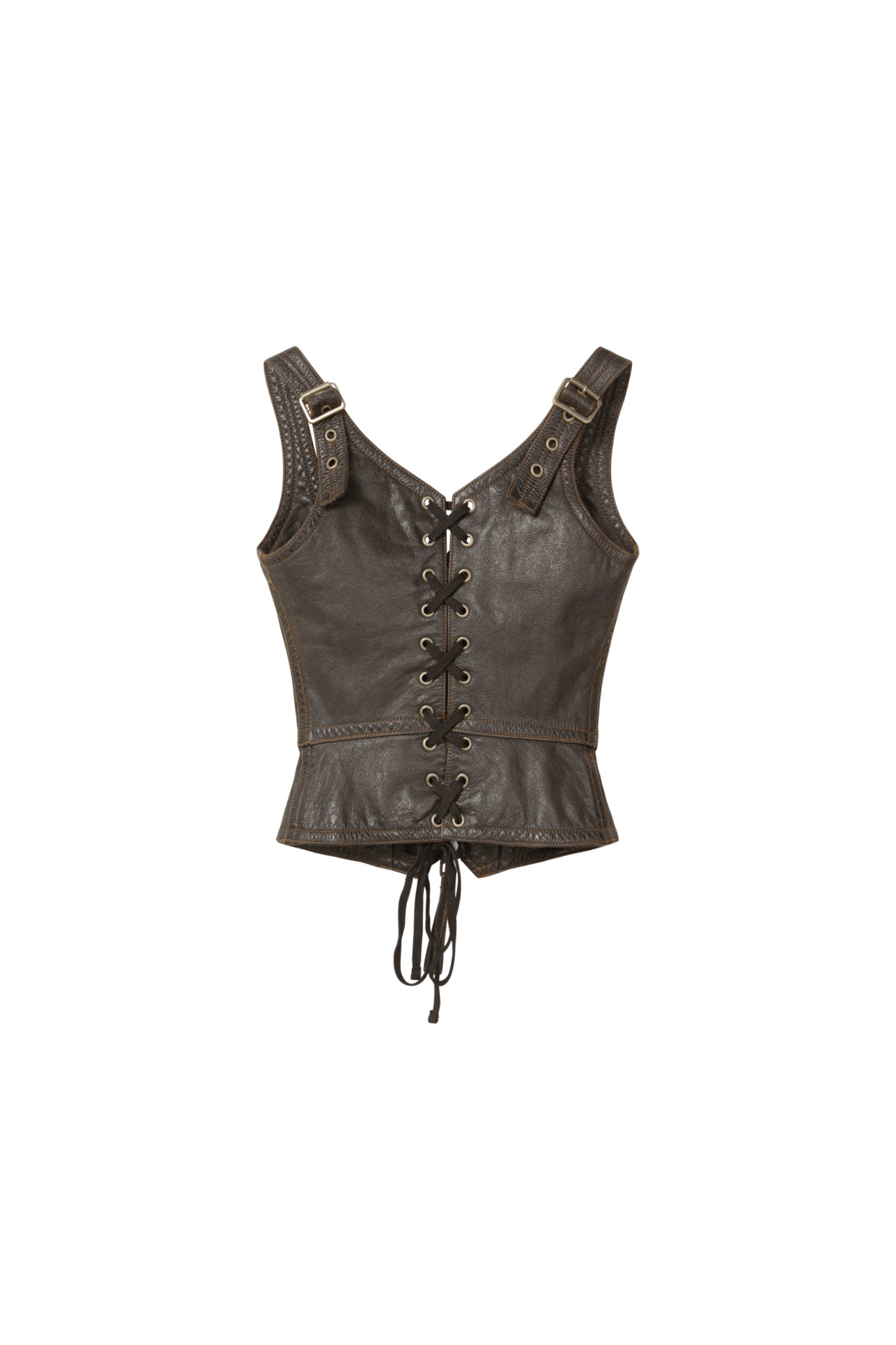 STRAP TANK TOP / RETRO BLK