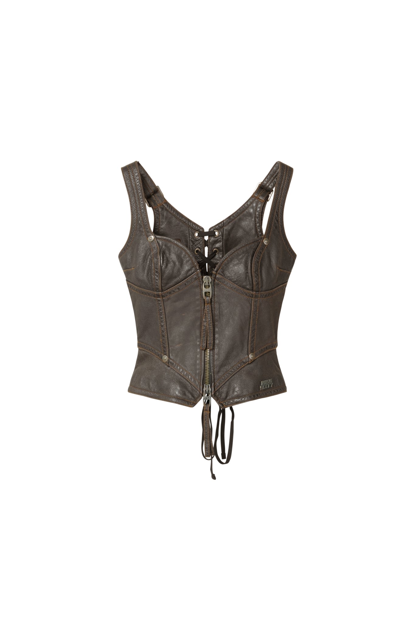 STRAP TANK TOP / RETRO BLK