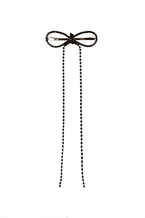 DROP RIBBON PIN (EXCLUSIVE) / BLK