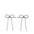 SMALL RIBBON SET 02 / VIOLET