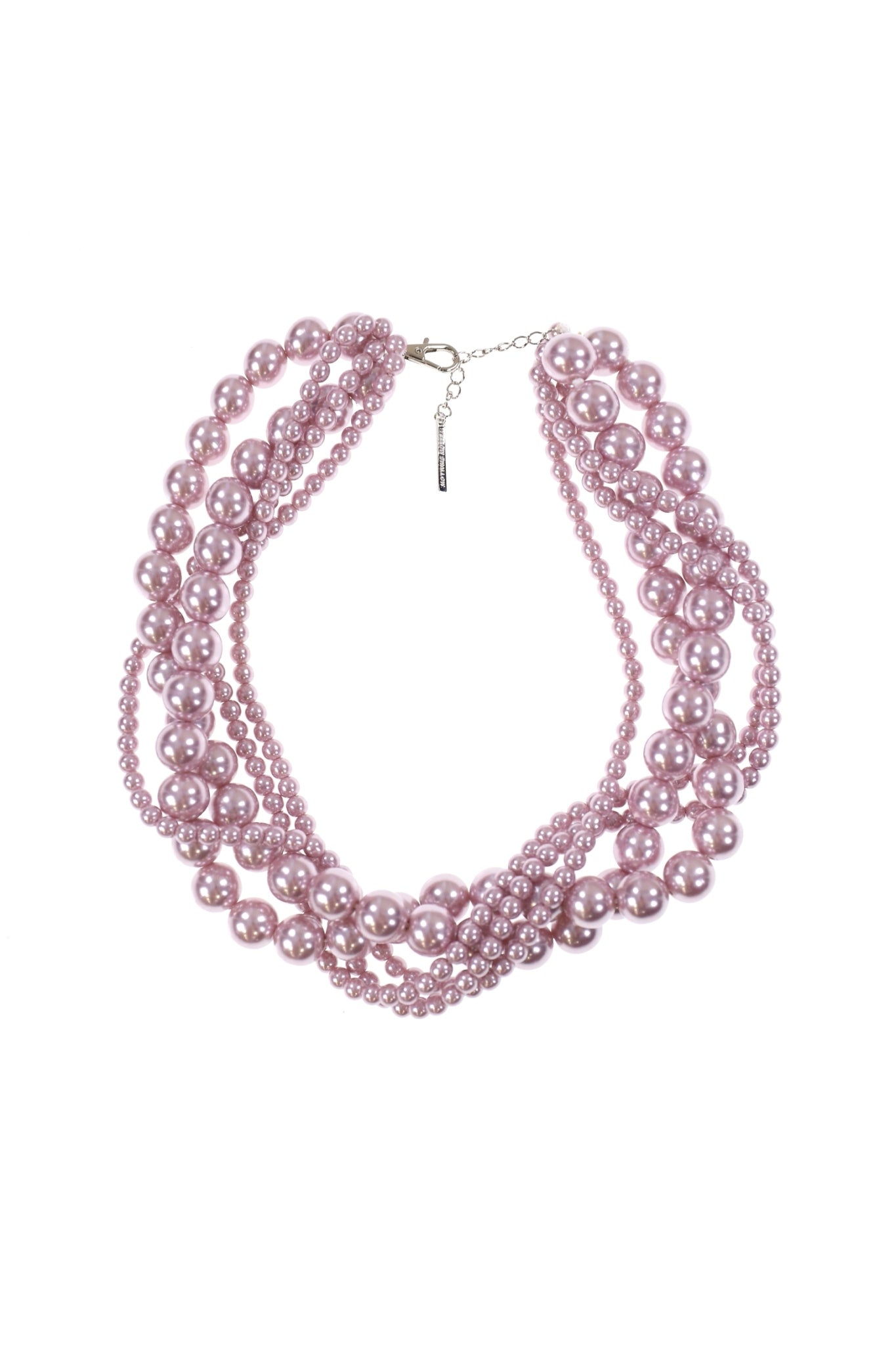 PEARL CURRENT NECKLACE 03 / VIOLET