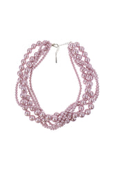 PEARL CURRENT NECKLACE 03 / VIOLET