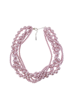 PEARL CURRENT NECKLACE 03 / VIOLET