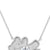 METAL GREETING BEAR NECKLACE / WHT