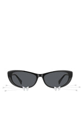 KITTEN WHISKER SUNGLASSES / BLK