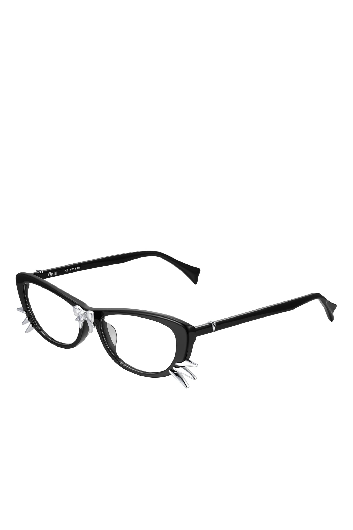 BOWKNOT KITTEN WHISKER GLASSES / SIL