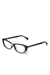BOWKNOT KITTEN WHISKER GLASSES / SIL