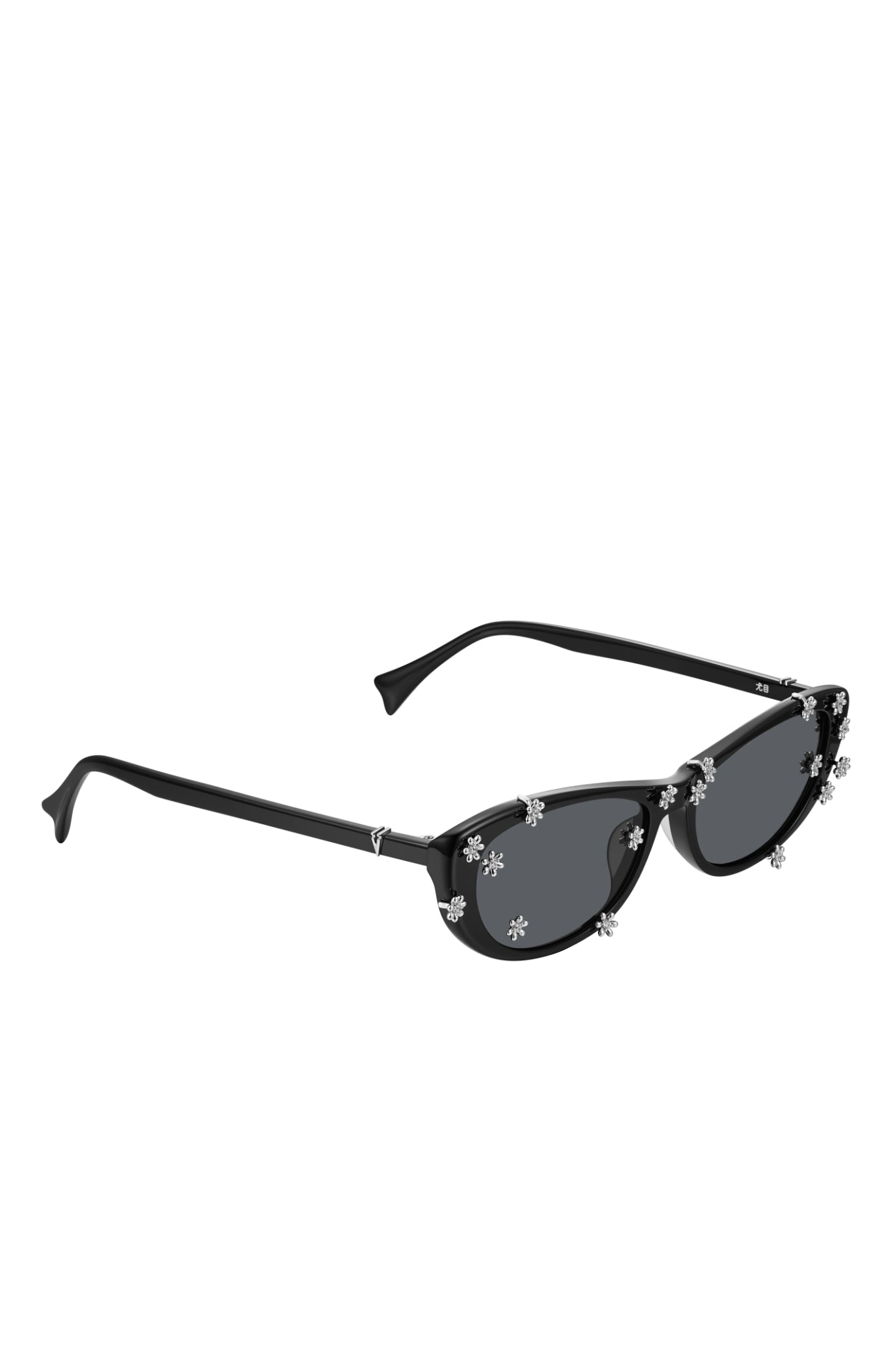 FLOWER SUNGLASSES / BLK