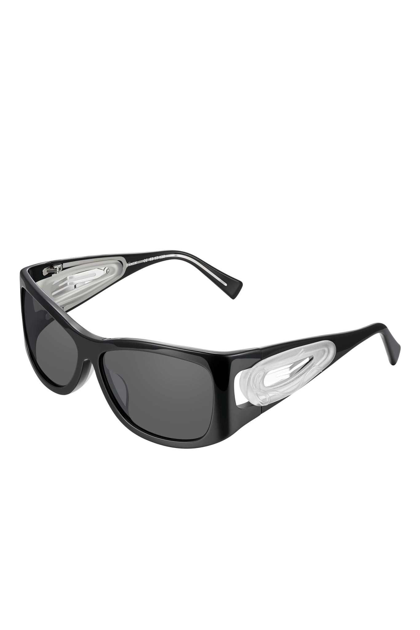 HAIR CLIP SUNGLASSES / TRANSPARENT
