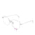 METAL BOWKNOT GLASSES / PNK