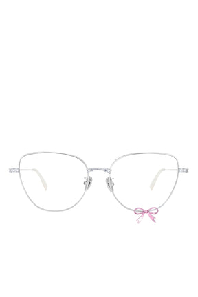 METAL BOWKNOT GLASSES / PNK