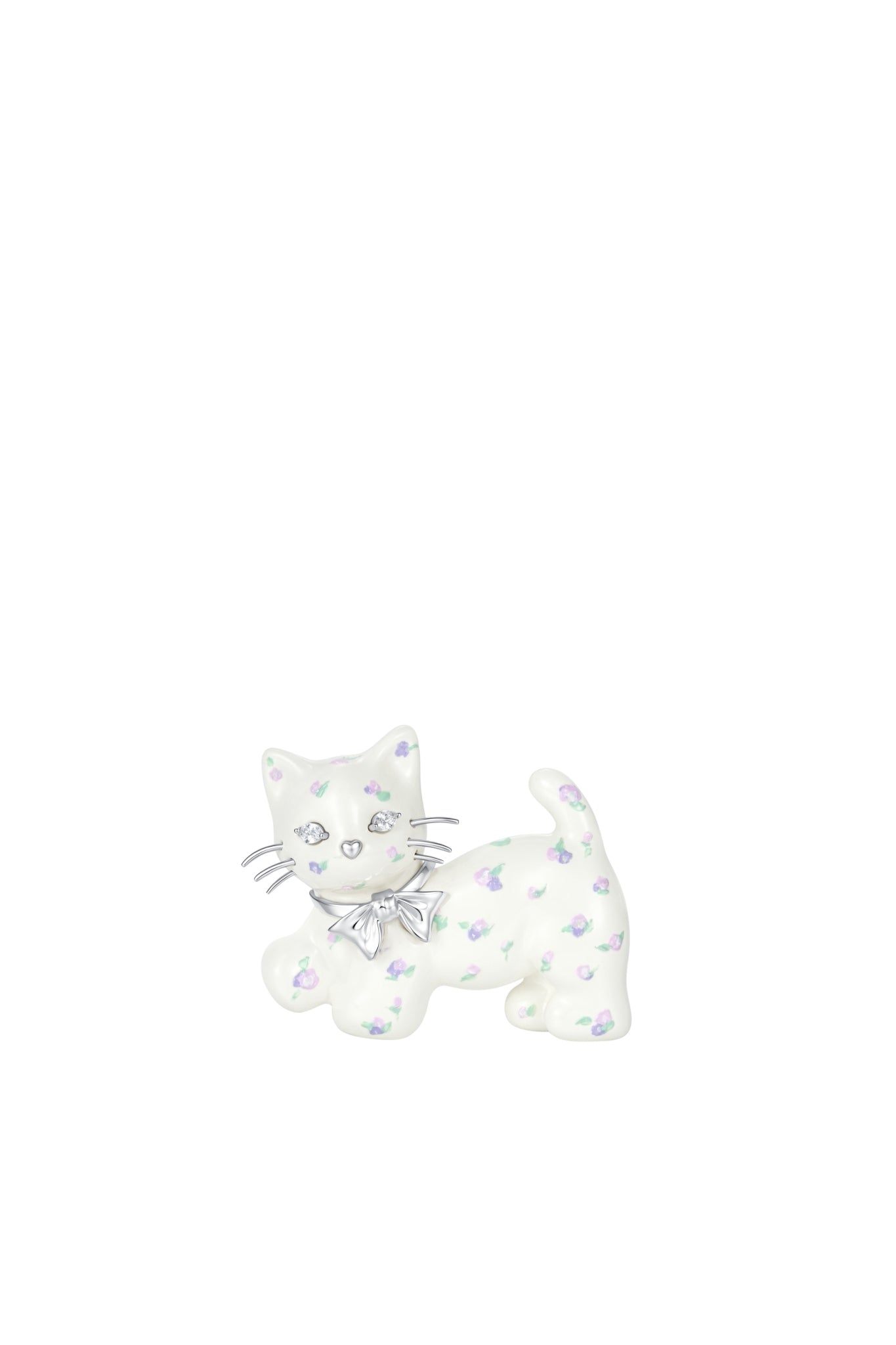 KITTEN HAIR CLIP / WHT