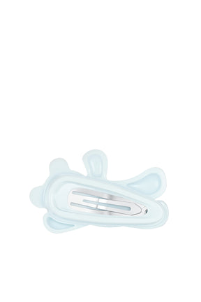 GLASSES BEAR HAIR CLIP / BLU