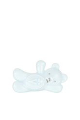 GLASSES BEAR HAIR CLIP / BLU