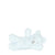 GLASSES BEAR HAIR CLIP / BLU