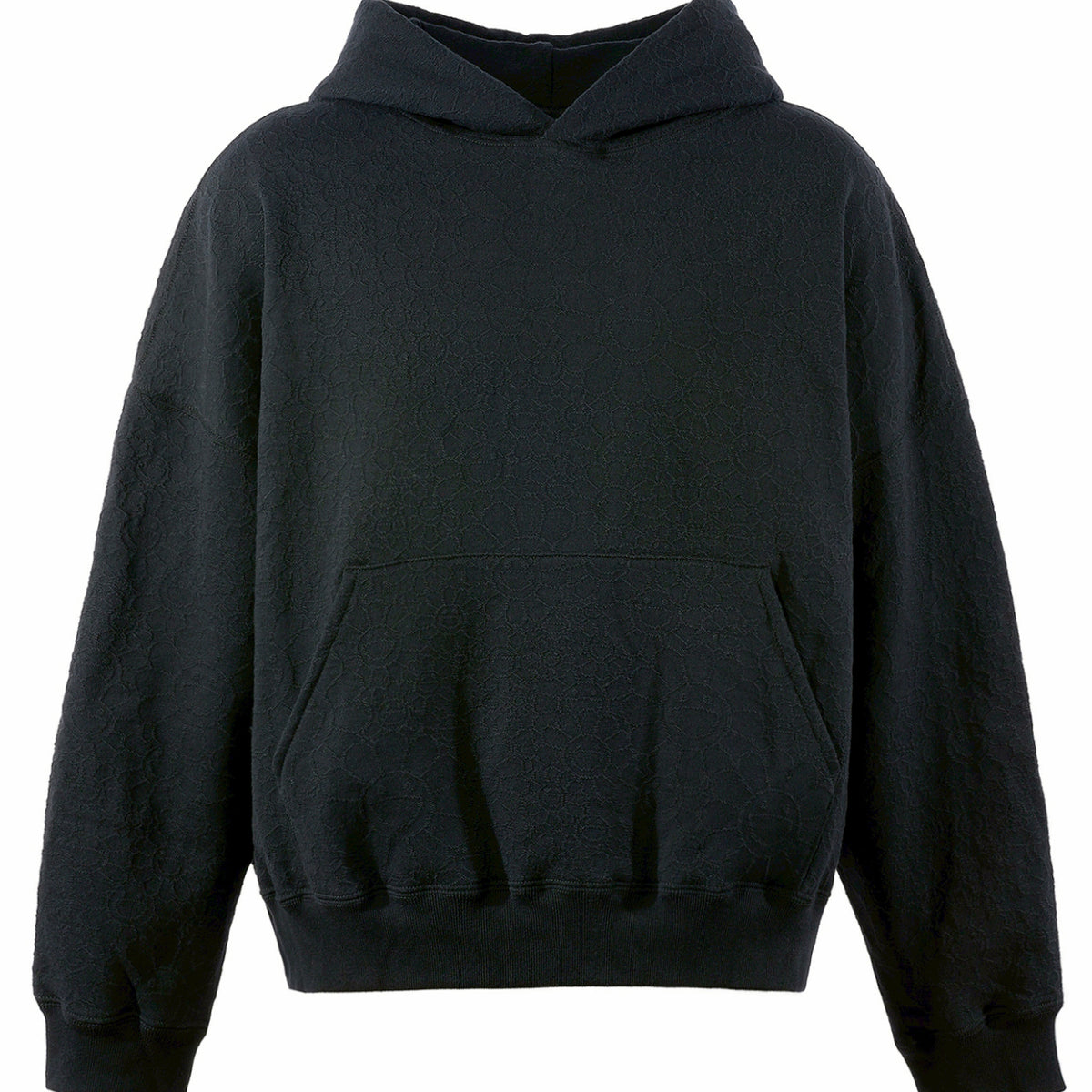 MONONOKE MADE SS26 1st COLLECTION HOODIE/FLOWER / BLK - NUBIAN