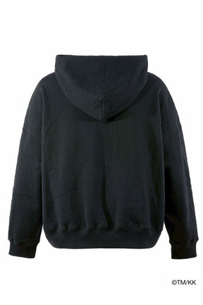 HOODIE/FLOWER/BLK
