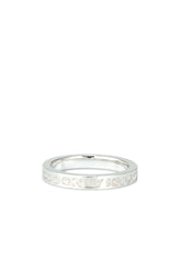 LOGO RING / SIL