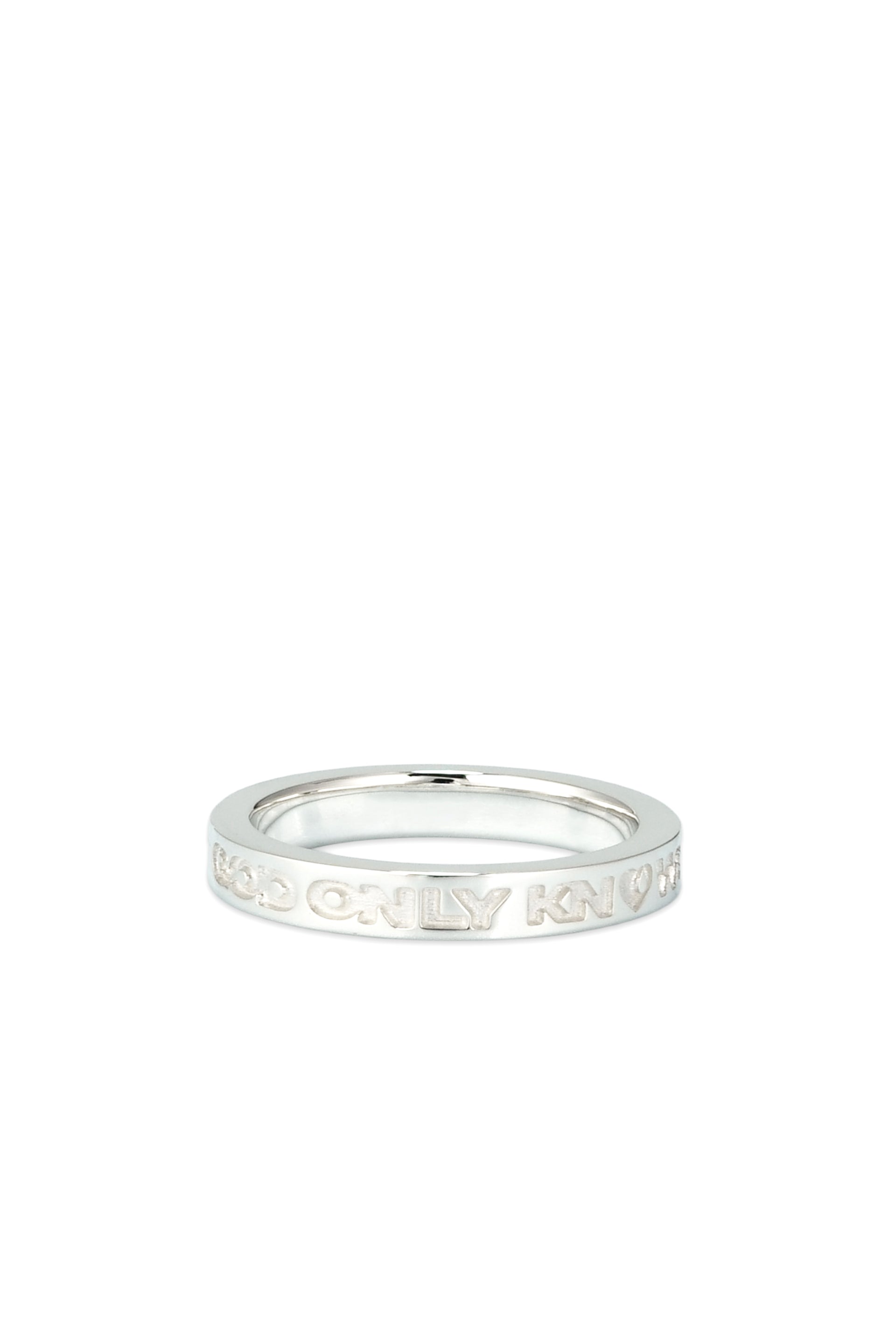 LOGO RING / SIL