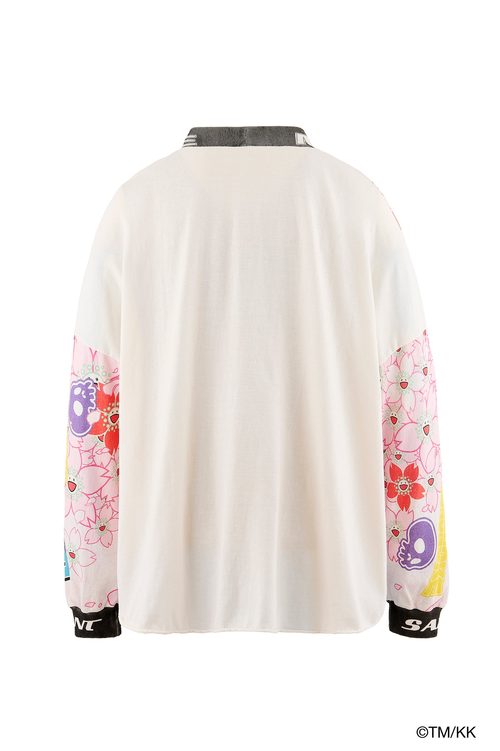 LS T-SHIRT WIDE/SAKURA / WHT