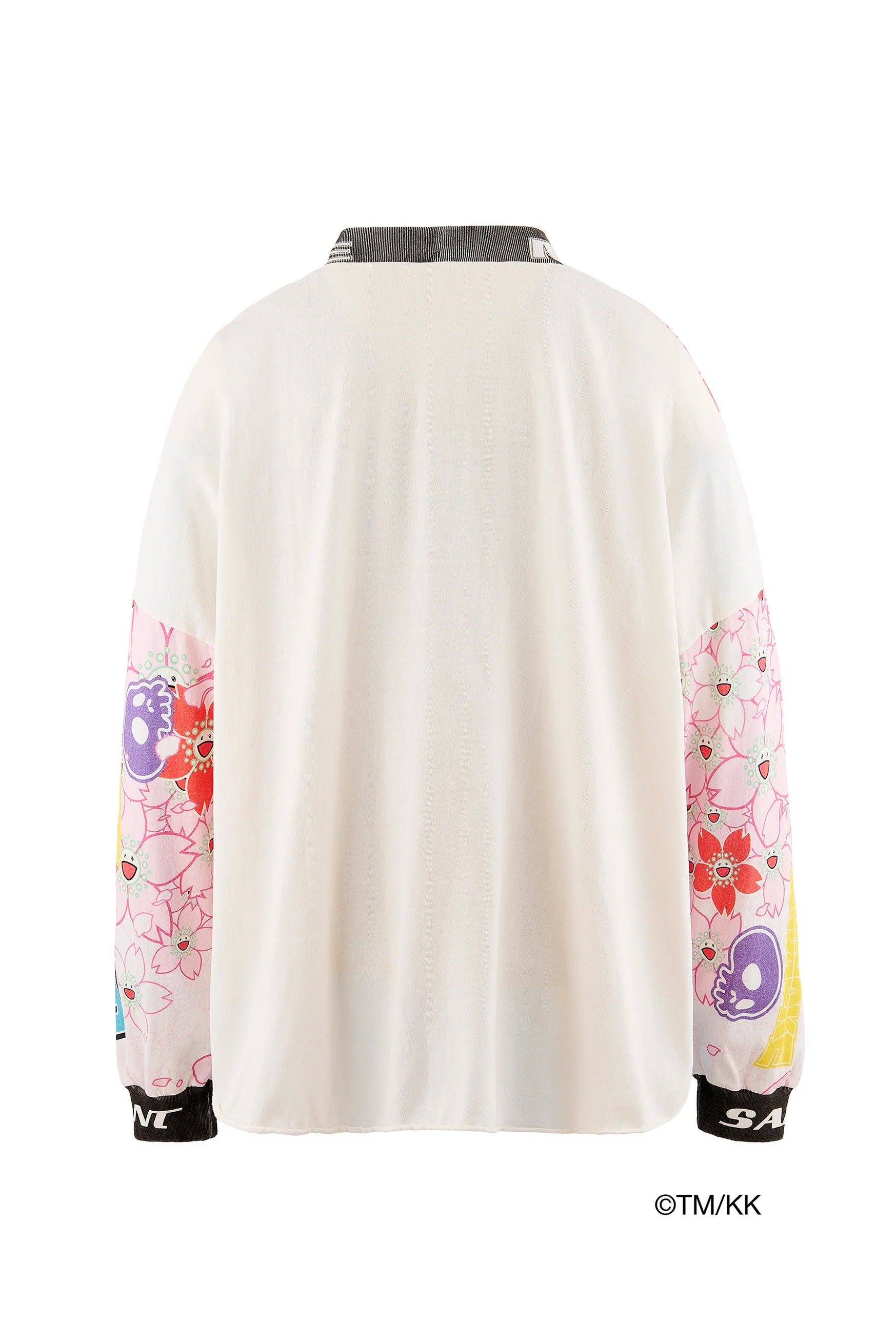 LS T-SHIRT WIDE/SAKURA / WHT