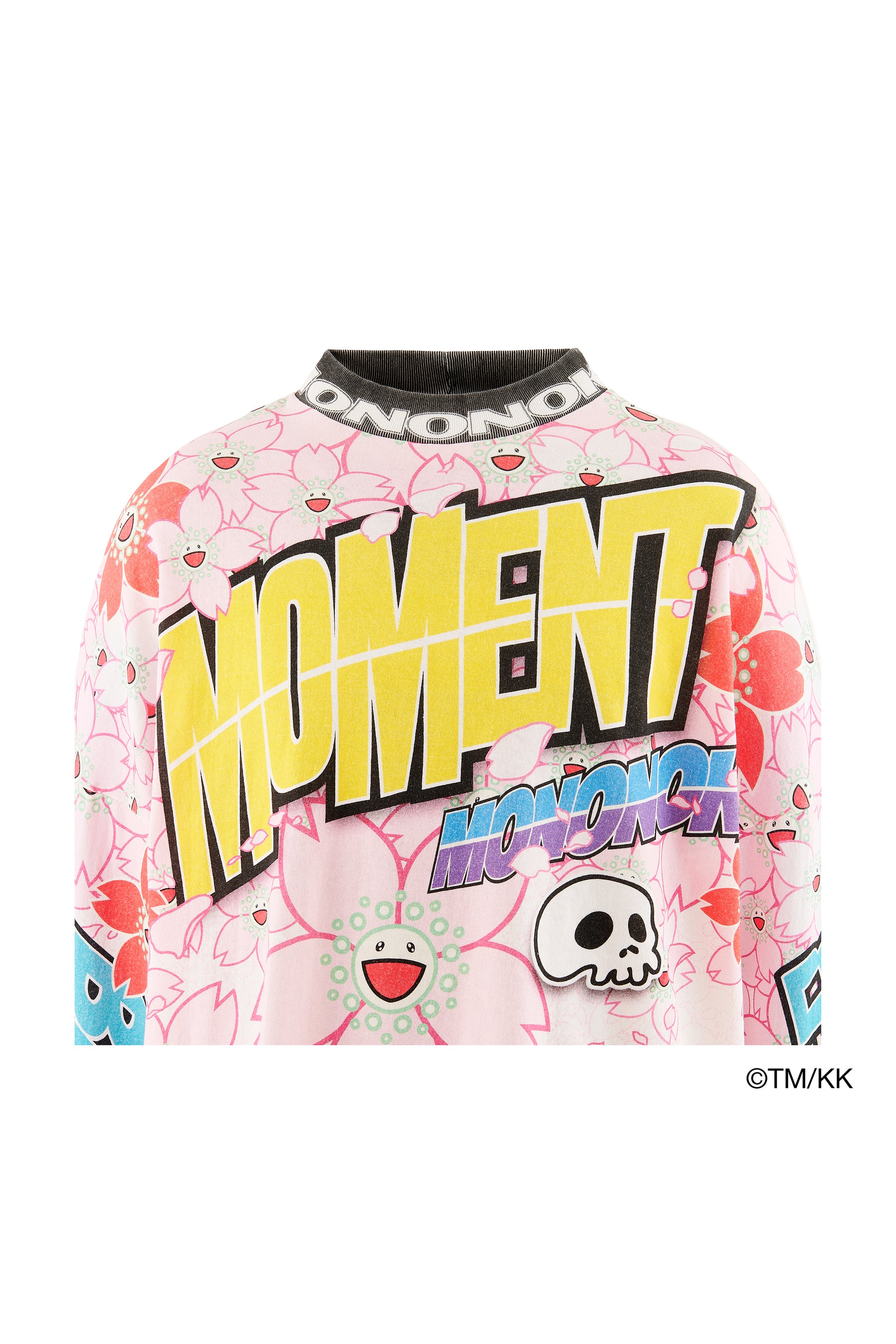 LS T-SHIRT WIDE/SAKURA / WHT